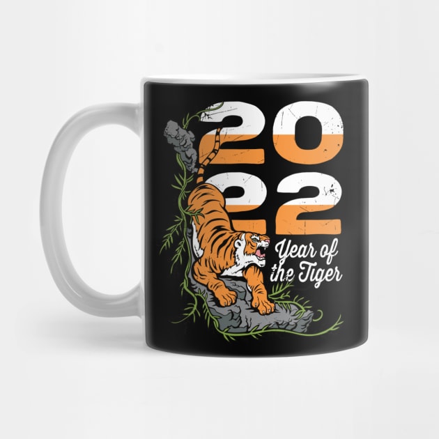 Year of the Tiger 2022 Wild Animal by RadStar